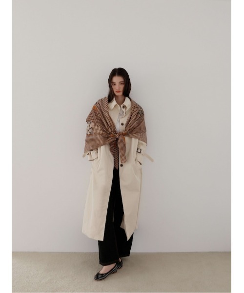 Katrin TOKYO ステンカラーコート コート soutien collar scarf coat 