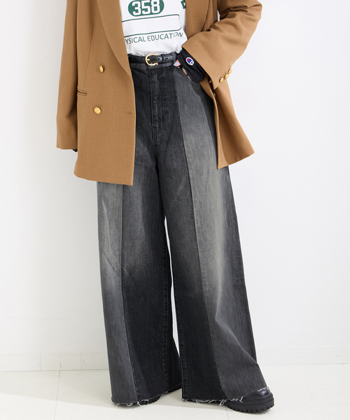 BC.STOCK DU JOUR デュジュール 追加》ウォッシャブル / DU JOUR/デュ ジュール TROUSER JEAN