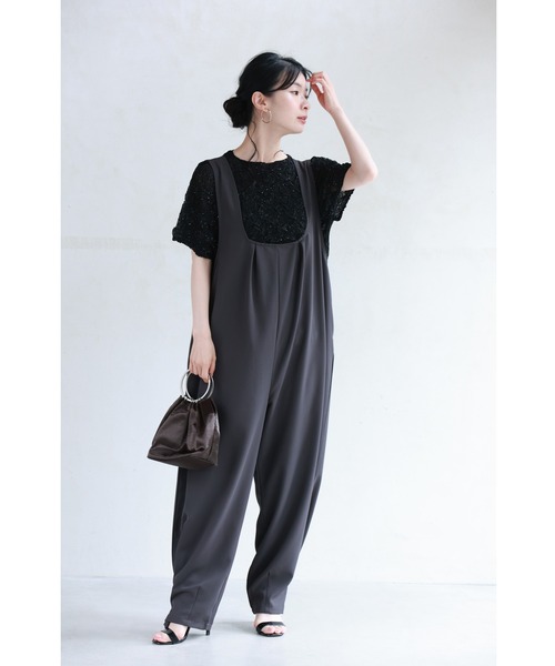 cawaii tシャツ （黒）光の粒を散りばめたクシュクシュ