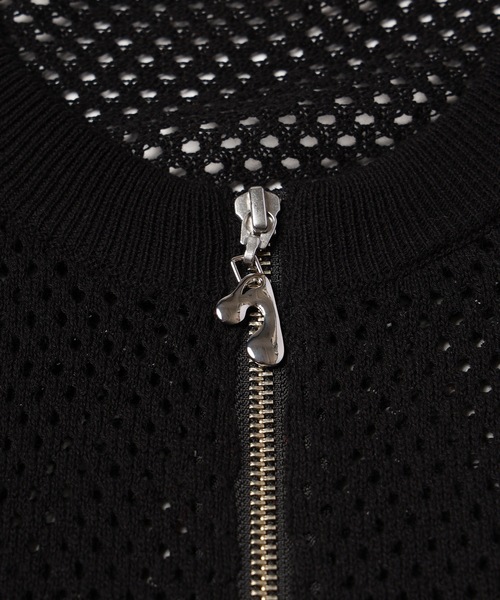 jieda ジエダ　メッシュジップカーディガン JieDa（ジエダ） カーディガン MESH ZIP CARDIGAN メンズ レディース