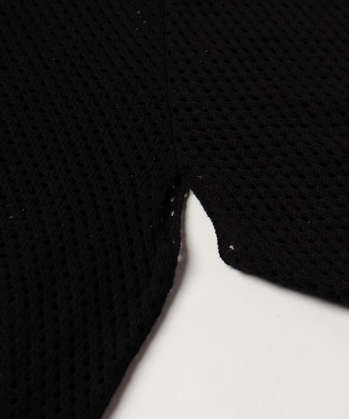 JieDa（ジエダ） カーディガン MESH ZIP CARDIGAN メンズ レディース
