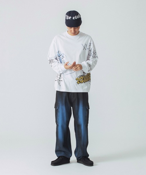 XLARGE tシャツ GRAFFITI L/S TEE メンズ レディース : ZOZOTOWN