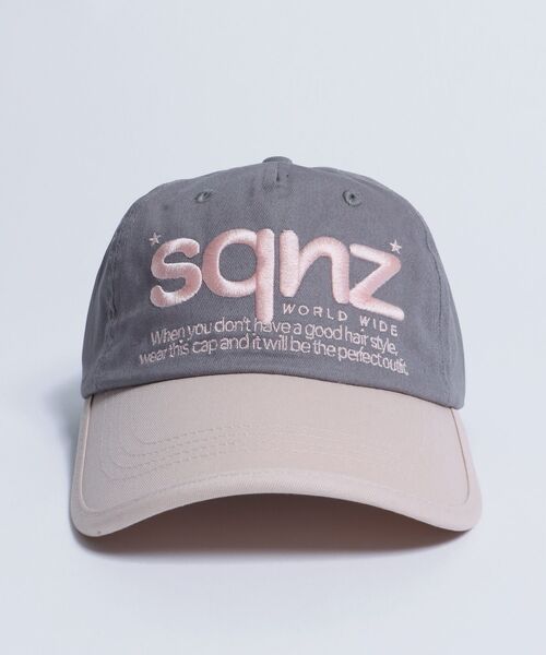 SEQUENZE キャップ 帽子 ＊新色追加「sqnz（エスキュンズ