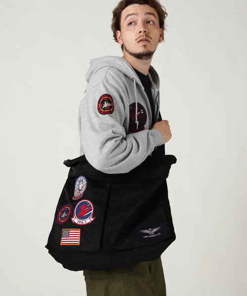 AVIREXヘルメットトートバッグ AVIREX トートバッグ TOP GUN HELMET BAG / トップガン