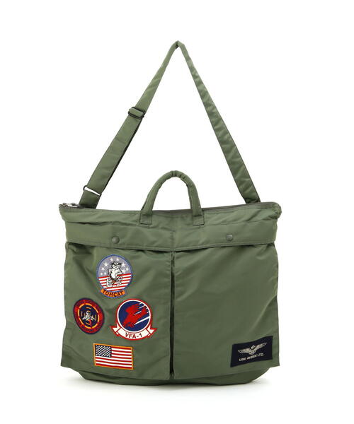 AVIREX（アヴィレックス） トートバッグ TOP GUN HELMET BAG / トップ
