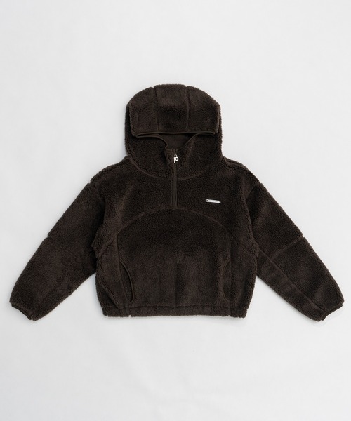 PRANK PROJECT パーカー ボアハーフジップフーディ/Boa Half Zip