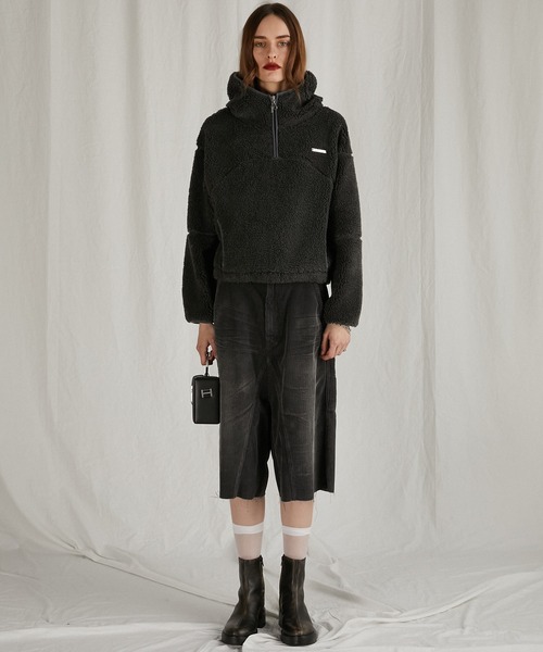 PRANK PROJECTトップス　フーディ　パーカー PRANK PROJECT パーカー ボアハーフジップフーディ/Boa Half Zip