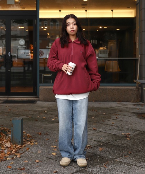 POLO SPORT ハーフジップ　アノラック　トレーナー　スウェット U.S. POLO ASSN. トレーナー スウェット 「U.S. ASSN.」 ワン
