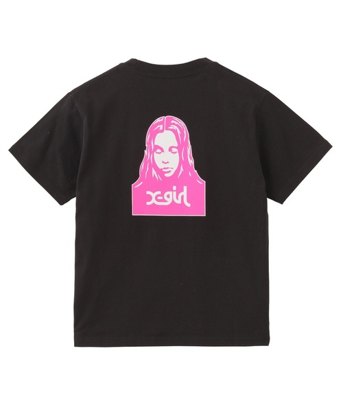 X-girl tシャツ FACE S/S TEE レディース : ZOZOTOWN Yahoo!店
