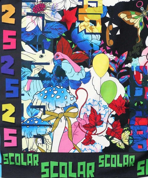 ScoLar スカート ScoLar/スカラー アートパネル柄SK : ZOZOTOWN