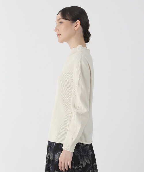 Plantation ニット セーター コットンストレッチ / ニットプルオーバー  