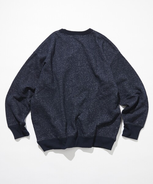 CAHLUMN ネイビー トレーナー L 楽天市場】CAHLUMN Wool Cotton Loop Back Sweatshirt