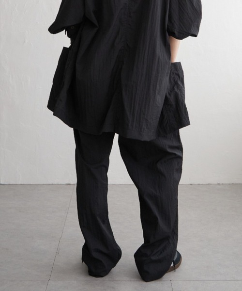 nerudesignworks ナイロンパンツ ブラック 海外限定 THE NORTH FACE M TEK PIPING WIND PANT 