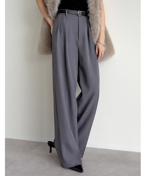 Re:EDIT（リエディ） パンツ 「オケージョン セレモニー」「低身長/高