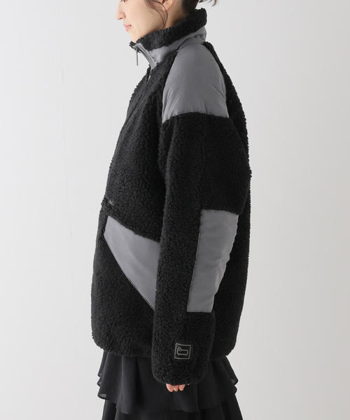 plage（プラージュ） 「WOOLRICH」ジップアップブルゾン 38 ホワイト系