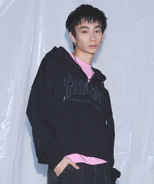 パーカー THRASHER×MSG/スラッシャー 別注 ヘビーウェイト裏毛