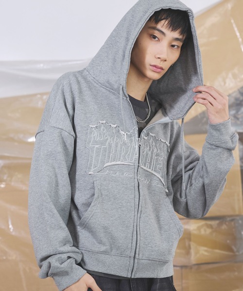 パーカー THRASHER×MSG/スラッシャー 別注 ヘビーウェイト裏毛