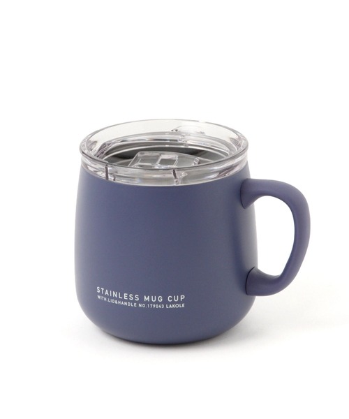 LAKOLE（ラコレ） タンブラー 「保冷保温」フタ付マグカップ「390ml