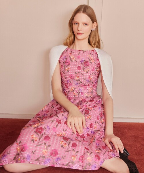 TOCCA カーディガン EYELET AJISAI BOLERO ボレロ レディース