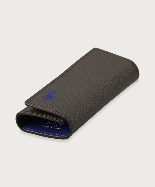 RALPH LAUREN キーケース　ネイビー POLO RALPH LAUREN キーケース ニュー コントラストポニー