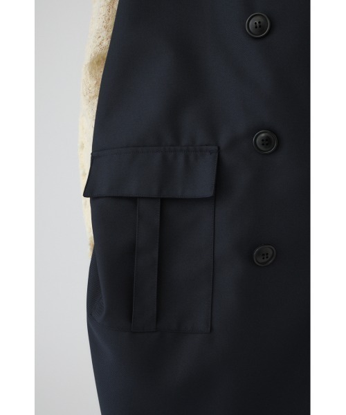 RIM.ARK ポンチョ Gabardine cape ギャバジンケープ レディース