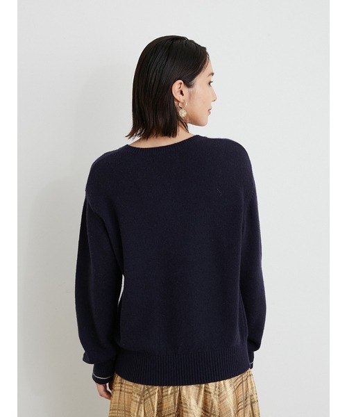 「LILY BROWN」 長袖ニット ONE SIZE グリーン レディース_画像6