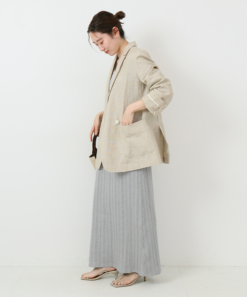 [IENA] tailored jacket 36 темно-синий женский 
