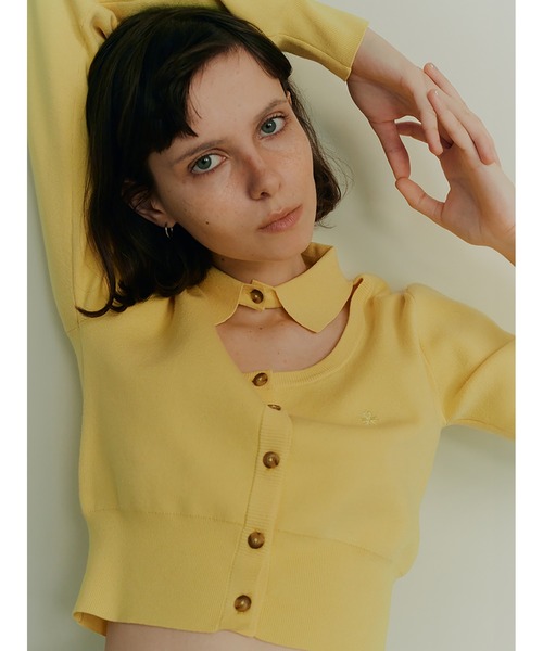 SORIN（ソリン） カーディガン Interlock Knit Shirt Neck Cardigan