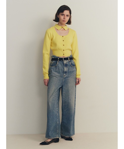 トップス SORIN Interlock Knit Shirt Neck Cardigan SORIN（ソリン） カーディガン Interlock Knit Shirt Neck Cardigan