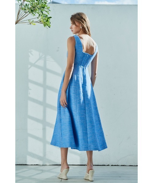 【HOBBS LONDON】ESTELLA ツイードドレス ワンピース Estella.K ワンピース Olivia Tweed Dress シャインツイード