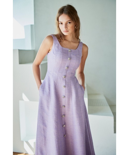 Estella.K ワンピース Olivia Tweed Dress シャインツイード