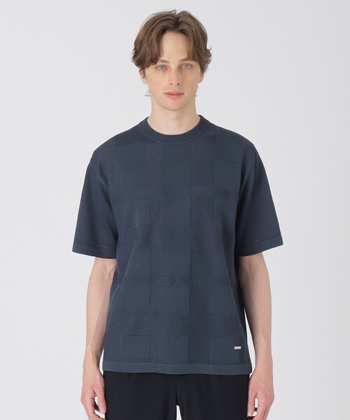 BLACK LABEL CRESTBRIDGE tシャツ ハイツイストシャドーチェック