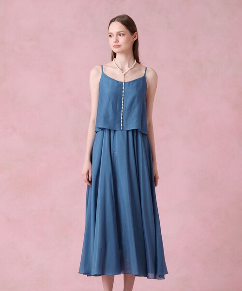 ANAYI ワンピース シルクコットンローンキャミ : ZOZOTOWN Yahoo!店  