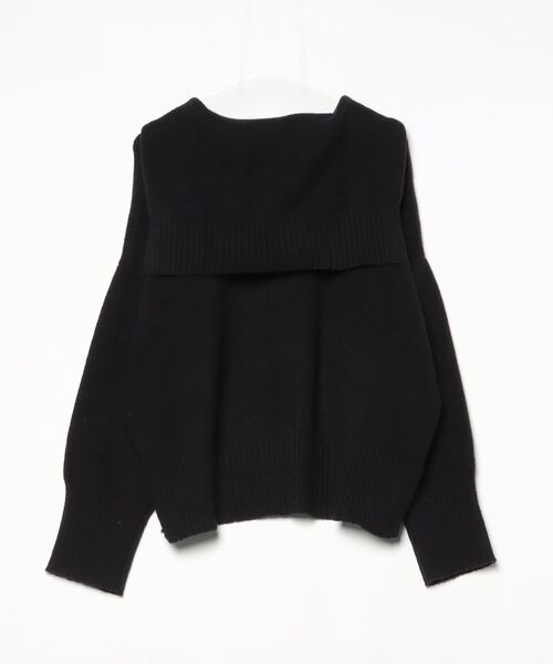「MODE ROBE」 長袖ニット FREE ブラック レディース_画像2