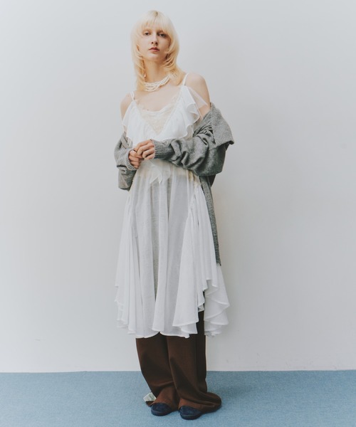 ラベルエチュード フリルドレス/ワンピース クリニング済み ONE PIECE