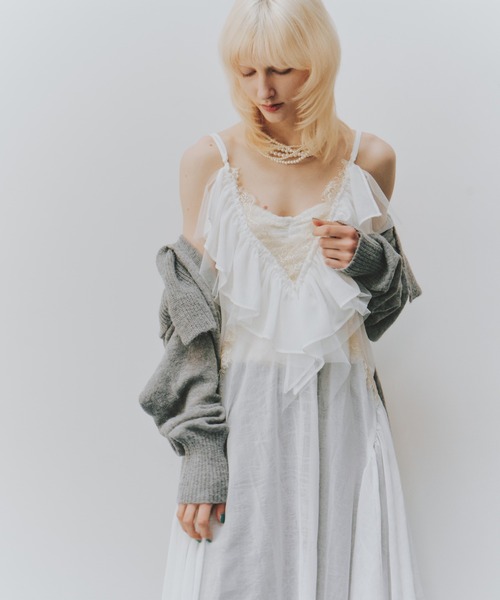 LA BELLE ETUDE（ラベルエチュード） ワンピース バイカラーレース