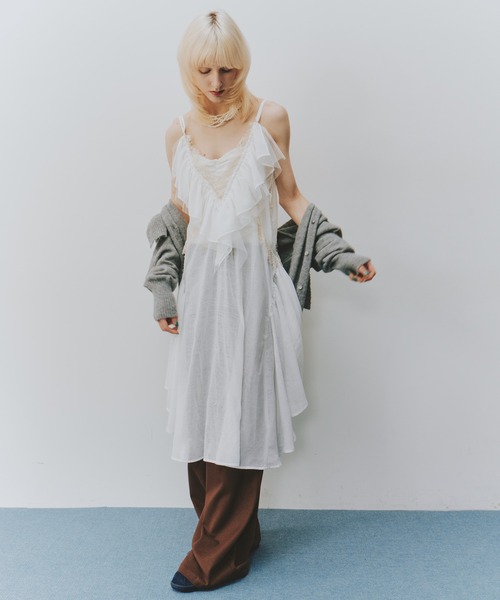 LA BELLE ETUDE（ラベルエチュード） ワンピース バイカラーレース