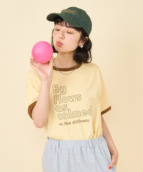 FREAK 新品 kolor カラー ロゴ プリント Tシャツ ニューカラー リンガーT