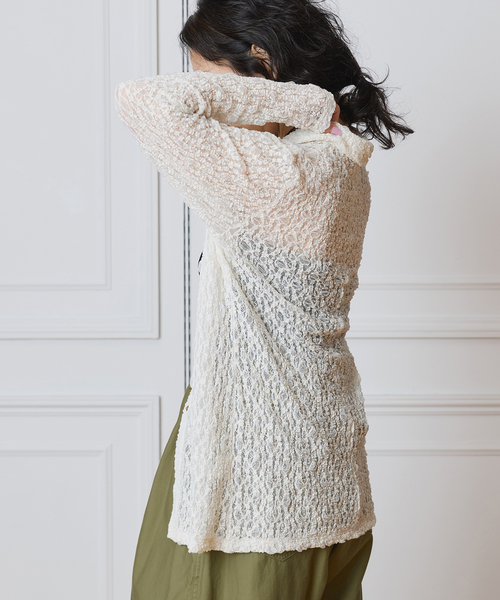 IENA LA BOUCLE（イエナラブークル） ブラウス シャツ ストレッチ