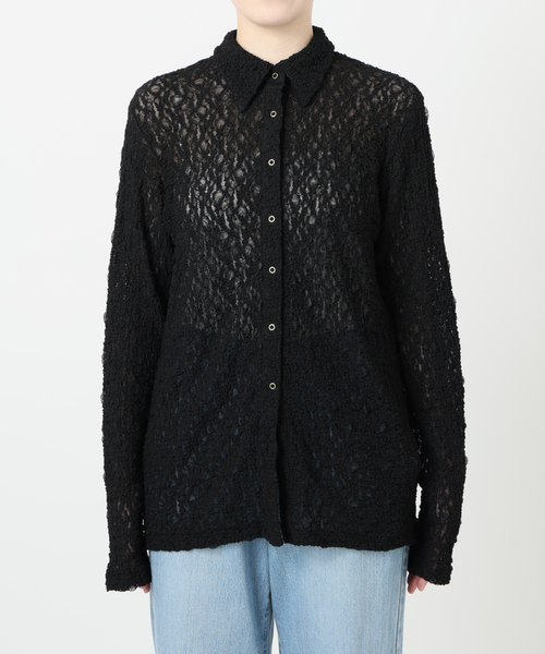 IENA LA BOUCLE（イエナラブークル） ブラウス シャツ ストレッチ
