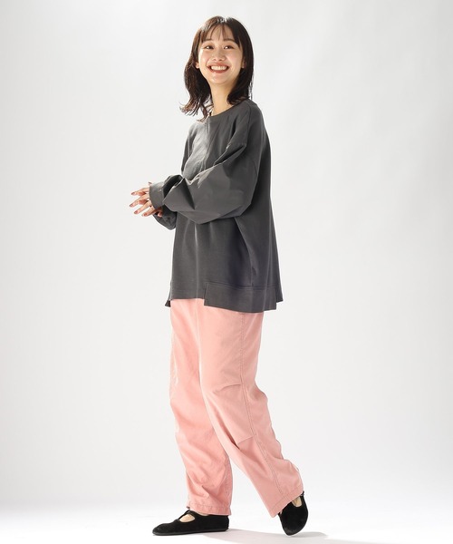 「niko and...」 長(zhǎng)袖カットソー LARGE グリーン レディース