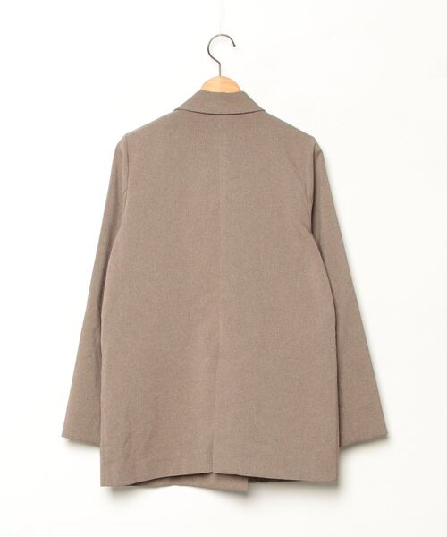 「N.（N. Natural Beauty Basic）」 テーラードジャケット SMALL モカ レディース