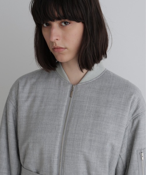 LE PHIL（ル フィル） ミリタリージャケット モッズコート サキソニー