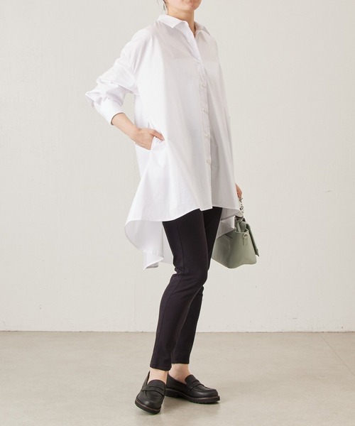 タグ付き未使用品 BEARDSLEY コットンレーヨンパギンス 1 ホワイト BEARDSLEY（ビアズリー） パンツ コットンパギンス レディース