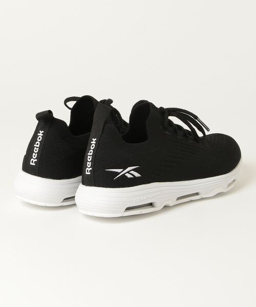 「Reebok」 ローカットスニーカー 24.5cm ブラック レディース