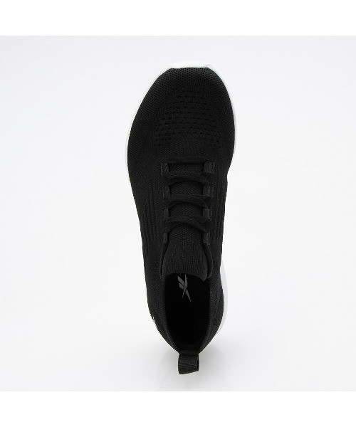 「Reebok」 ローカットスニーカー 24.5cm ブラック レディース