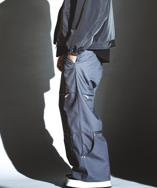 NO ID.（ノーアイディー） パンツ 「NO ID.」2-Way Wide Pants / 2