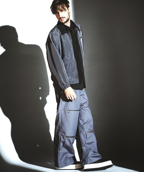 ただのひと品です NO ID.（ノーアイディー） パンツ 「NO ID.」2-Way Wide Pants / 2