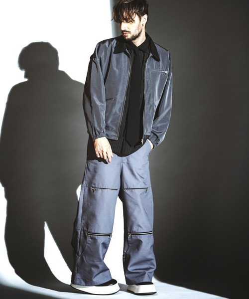 ノーアイディーNOIDテンセルデニムセットアップ上下Gジャントラウザーパンツ 852006-413p_1.jpg