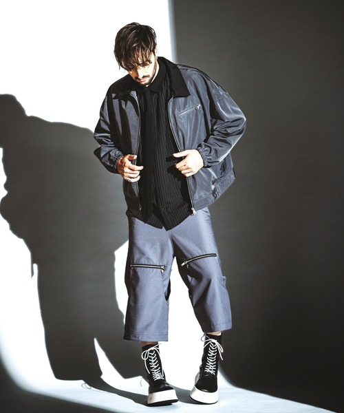 NO ID. パンツ 2wayワイドパンツ メンズ : ZOZOTOWN Yahoo!店